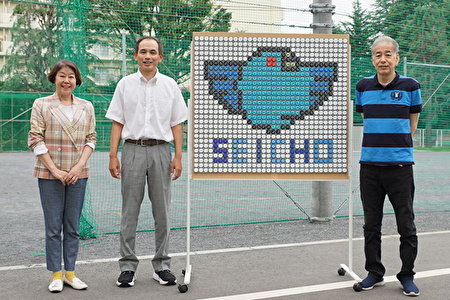 写真：左から伊藤・久保田・二宮