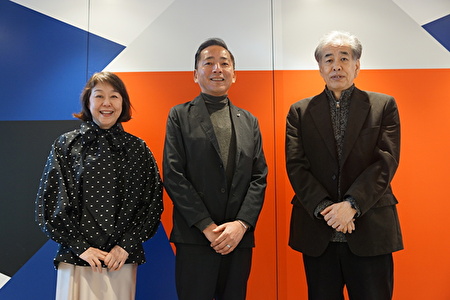 写真：左から伊藤・河野・二宮