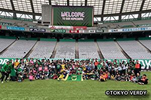 写真：味の素スタジアムでのイベントの様子