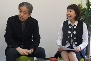 二宮清純と伊藤数子編集長