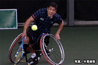 写真：齋田悟司選手